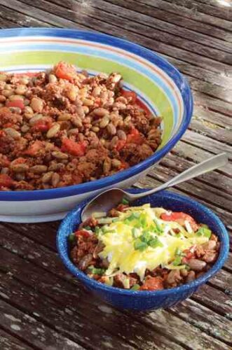 Summer Chili Recipe with Fresh Shell Beans